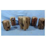 7 Large Ceramic Insulators 6&7"