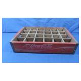 Vintage Coke Crate w/bottle Dividers