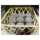 Metal Cylinder Caps,Antique