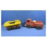 Toy Firetruck&6 Wheeler