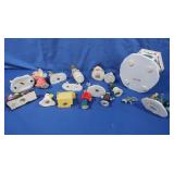 NIB Holiday Gazebo,Ceramic/Resin Christmas Dcor