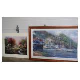 Framed Print "Anchored in Avalon signed James