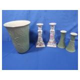 Lenox Nature Impressions Vase Candle Holders&more