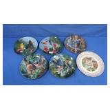 5 Kevin Daniel Collectible Porcelain Plates&more