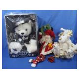 Plush Christmas Decor