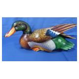 Handcarved&Painted Wooden Duck Decoy