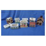 PorcelainChristmas Village Buildings