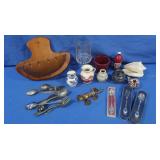 Souvenir Spoons,Dcor,Small Conch&more