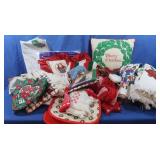 Christmas Afghan,Towels,Napkins&more