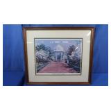 Framed "The Ligonier Diamond in Spring"