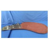 Vintage Wooden Boat Rudder