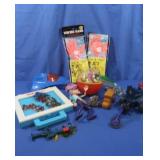 Vintage Snorks Cartoon Maker,Glass Marbles&more