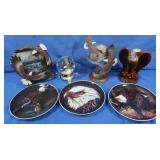 Ceramic Eagle Dcor