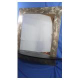 Metal Hallway Mirror&Shelf 33"Hx35"W