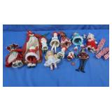 Wood,Ceramic&Cloth Christmas Ornaments