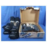 Vintage Micron Mascot Ice Hockey Skates,4 Pc