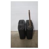 2 Vintage 5gal GasCans(Army style)