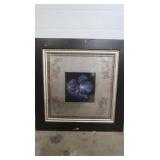 Framed Flower Prints signed J. Wiens