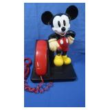 Vintage Mickey Mouse Push Button Phone