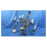 10 Light Hanging Chandelier