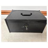Very Heavy Metal Lock Box w/Key