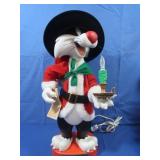 Sylvester Looney Tunes Christmas Dcor-*Works*
