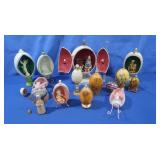 Ornate Handmade Holiday Eggs