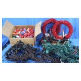 Vintage Glass Christmas Light Bulbs&Strands&Other