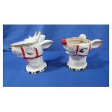 Vintage Holt Howard Reindeer Sugar/Creamer