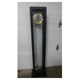 Strike Skeleton Floor Clock-59"Hx12"Wx8"D