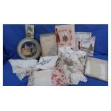 Doiley Tablecloths,Doillies,Vintage Handkerchiefs
