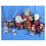 Cloth&Wood Christmas Figures