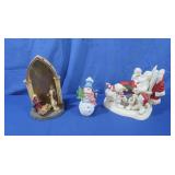 Dept 56 Snowbabies "Santa Needs A Time Out"&other