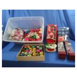 Christmas Ornaments,Ribbon&more