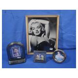 Marilyn Monroe Clock,Stamps,Photo,Picture