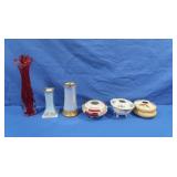 2 Nippon Incense Bowls,Austria Incense Bowl,3 Bud