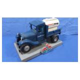 Vintage Handmade Wooden Amoco Pick Up Truck