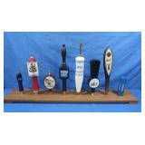 Asst. Mounted Beer Tap Handles