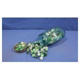 Vintage Glass Marbles,Some Shooters