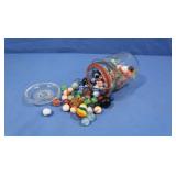 Vintage Glass Marbles,Some Shooters