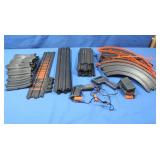 Aurora HO Scale Slot Car Race Track Pieces