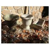 Lg. Cement Planters 17x20"