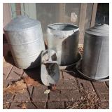 Chicken Feeders&scoop,Galvanized