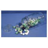 Vintage Glass Marbles,Some Shooters