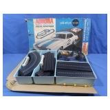 Aurora Model Motoring Slot Car Racing Set w/box