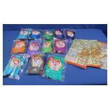 12 McDonalds "Ty" Toys-All NIP&more