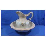 Pitcher&Wash Basin,Ceramic,1907 Silkstone