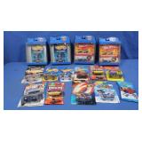 4 Hot Wheels Trailbusters,7 Hot Wheels&3 Matchbox