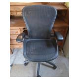 Mesh Back Office Chair,adj. 43"H