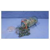 Vintage Glass Marbles,Some Shooters